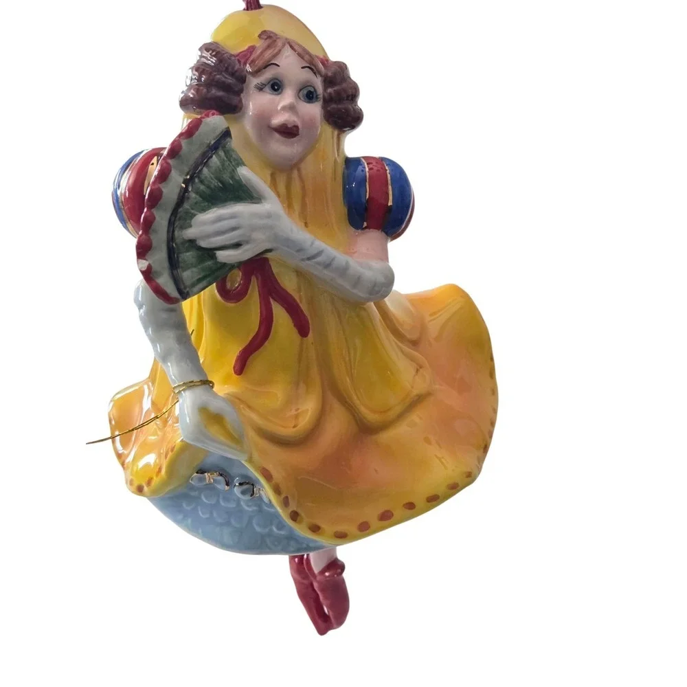 Vanmark Belle of the‎ Ball Christmas Tree Ornament Lazy Wizard Blue Sky Charmers